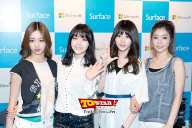 Girl&apos;s Day , ‘The cute ladies’ …‘MS Surface Preview Event’ [KSTAR PHOTO]