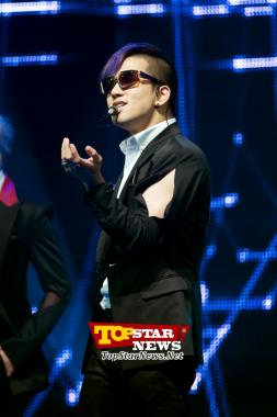 엠블랙(MBLAQ) 지오, ‘독특한 헤어 스타일’ …엠블랙(MBLAQ) ‘섹시비트’ 쇼케이스 현장 [KPOP PHOTO]