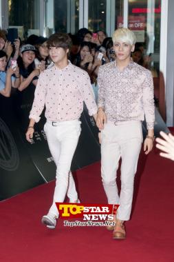 SHINee’s Jong Hyun-Taemin, ‘Garnering attention at their appearance’… Red carpet for the movie ‘Snowpiercer’ [KMOVIE PHOTO]