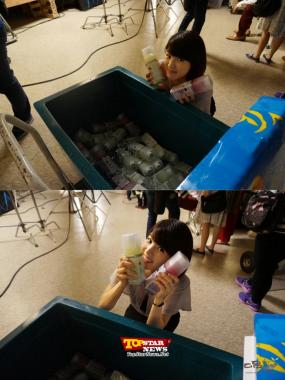 ‘주군의 태양’ 정가은(Jung Ga Eun), 제작진에 비타민 음료 선물 ‘의리 과시’
