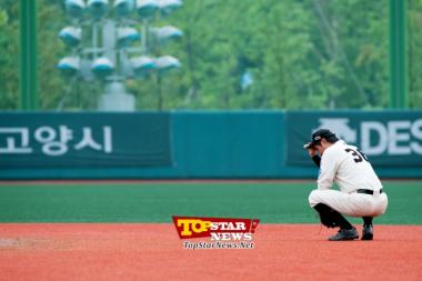이종원(Lee Jong Won), ‘후배들 앞에서 고개를 못들겠네~’…스타리그 ‘조마조마-알바트로스’야구경기 현장 [KSTAR PHOTO]