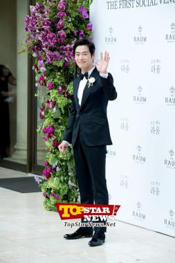 Kim Jae Won, "La sonrisa nerviosa de un novio"… Boda del actor Kim Jae Won [KSTAR PHOTO]