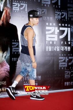 [HD] Jay Park, ‘With a Korean flag on the side of his hat’… VIP premiere for the movie ‘The Flu’ [KMOVIE PHOTO]