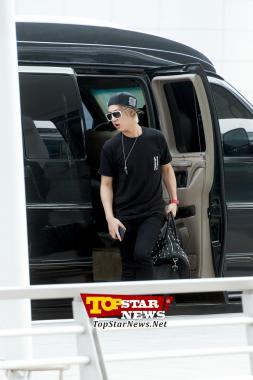 [HD] MBLAQ’s Seung Ho, ‘Sleek view from the side’… MBLAQ’s departure for Mexico [KSTAR PHOTO]