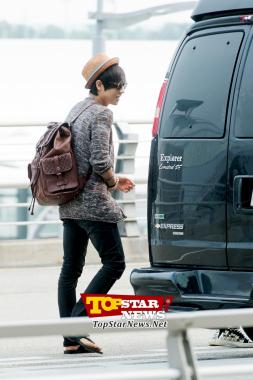 [HD] MBLAQ’s Lee Joon, ‘Excited footsteps’… MBLAQ’s departure for Mexico [KSTAR PHOTO]