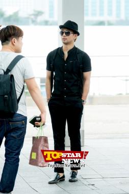 [HD] MBLAQ’s G.O, ‘A confident expression’… MBLAQ’s departure for Mexico [KSTAR PHOTO]