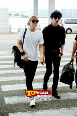 [HD] MBLAQ’s Mir-Chun Doong, ‘White and black fashion!’… MBLAQ’s departure for Mexico [KSTAR PHOTO]