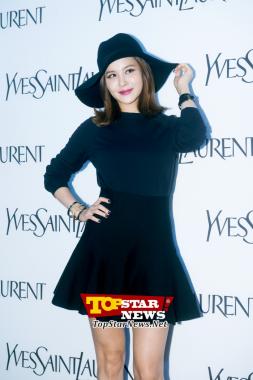 [HD] Ivy, ‘Pretty in a hat’…  Launching of ‘Yves Saint Laurent Forever Youth Liberator’ [KSTAR PHOTO]