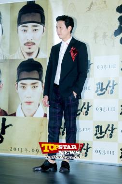 [HD] 이정재(Lee Jung Jae), ‘느낌있는 수양대군!’… 영화 ‘관상’ 언론시사회 및 기자간담회 현장 [KMOVIE PHOTO]
