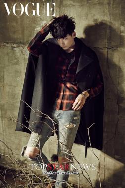 이종석(Lee Jong Suk), &apos;셔츠+가죽 재킷&apos; 가을 남자 변신 &apos;화보 사진&apos; 공개