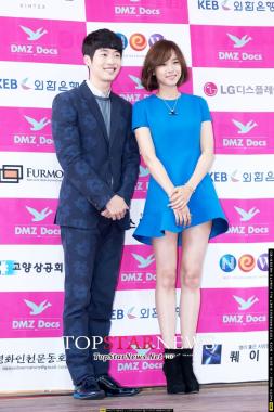 [HD] Kim Jae Won-Cho Young Hee, ‘Like a couple’ …Press conference for the DMZ International Documentary Film Festival [KSTAR PHOTO]