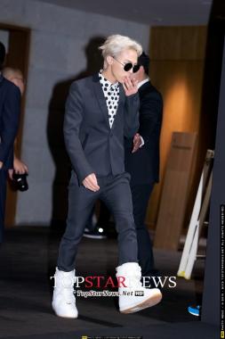 [HD] Big Bang’s G-Dragon, ‘Entrance of a chic guy’ … Showcase for the release of Nike’s Tech Pack [KSTAR PHOTO]