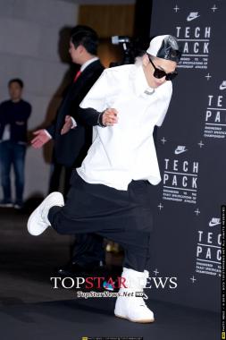 [HD] Big Bang’s Tae Yang, ‘A rhythmic entrance’ … Showcase for the release of Nike’s Tech Pack [KSTAR PHOTO]