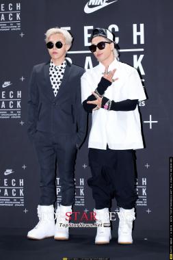 [HD] Big Bang G-Dragon-Tae Yang, จัดเต็มแฟชั่นเสื้อผ้ารองเท้า ร่วมงานโชว์เคสเปิดตัว Nike &apos;Tech Pack&apos; [KPOP PHOTO]