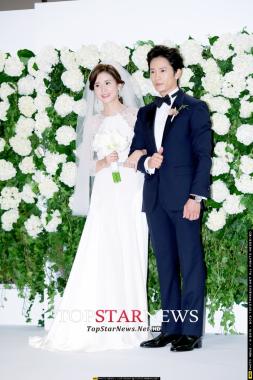 [HD] Ji Sung-Lee Bo Young, ‘Beautiful couple’ … Press conference for Ji Sung and Lee Bo Young’s wedding [KSTAR PHOTO]