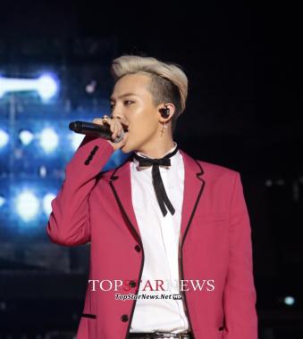 지드래곤(G-Dragon), 중국 성룡 콘서트서 2만 3천 관객 열광
