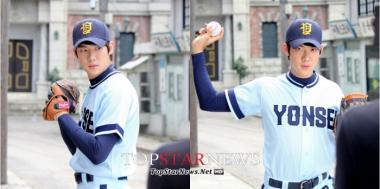 유연석(Yoo Yeon Seok), &apos;카리스마 눈빛+감미로운 미소&apos; 훈남 야구선수로 변신