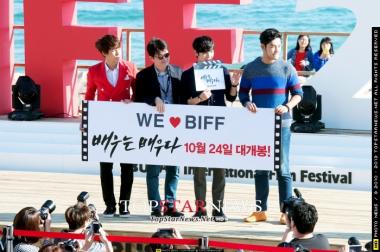 [HD]김형준-이준-강신효, ‘WE♥BIFF’…  영화‘배우는 배우다’ 현장 [KMOVIE PHOTO]
