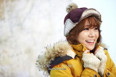 KARA, ฮันซึงยอน-คังจียองร่วมถ่ายแบบฤดูหนาวกับนักแสดงหนุ่มลีมินกิ