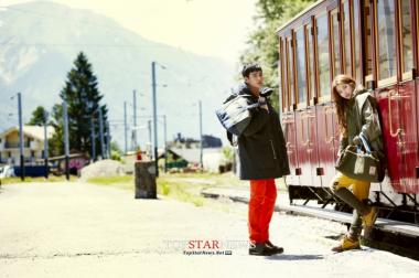 [HD] Kim Soo Hyun-Suzy, เผยภาพการถ่ายแบบฤดูหนาว ณ เมือง Chamonix ประเทศฝรั่งเศส