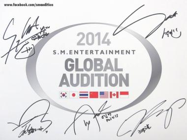 SM, 대규모 오디션 ‘2014 S.M. Global Audition’ 실시…7개국 18개 도시