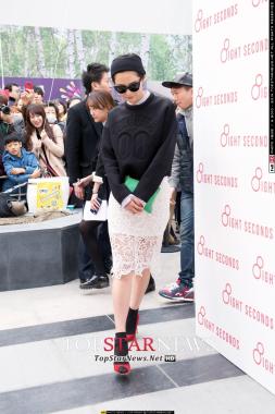 [HD포토] 김나영, ‘세계적인 패션피플의 등장’ (에잇세컨즈 포토행사)