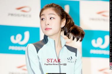 [UHD포토] 김연아, ‘깜찍발랄한 피겨여왕’ (사인회)