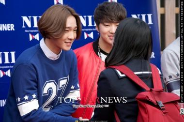 [UHD포토] 위너 남태현, ‘여성스러운 헤어스타일’ (팬악수회)