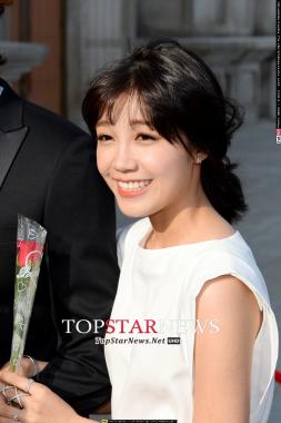 [HD포토] 에이핑크 정은지, ‘팬心 흔드는 귀여움’ (백상예술대상)