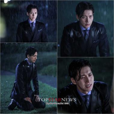 ‘닥터 이방인’ 박해진, 폭우 속 열연 화제