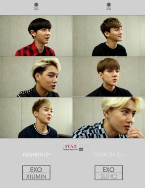 패션코드 2014 엑소(EXO), 인터뷰 통해 패션에 대한 생각 공개