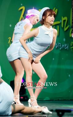 [HD포토] 에이오에이(AOA) 지민, ‘헉소리나는 S 라인’ (전문대학액스포)