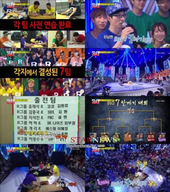 ‘런닝맨’ 대국민 게임‘2014 알까기 대회’ 육중완-에이스 송지효 승리