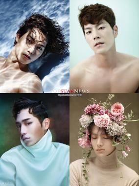 홍종현-서강준-안재현-이종현-김원중, 보그 아트 파운데이션 화보 공개