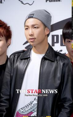 [HD포토] 방탄소년단(BTS) 랩몬스터, ‘예리한 눈빛’ (푸마X카시나)