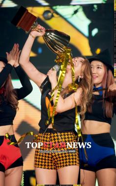 [HD포토] 에일리(Ailee), ‘1위 축하 기념으로 원샷~’ (쇼 챔피언)