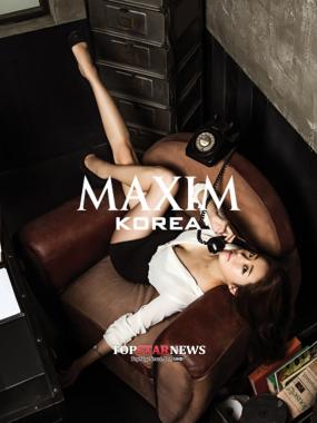 SNL코리아 김태희, MAXIM 섹시 오피스룩 공개