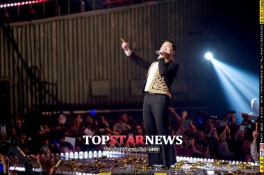 [UHD포토] 월드스타 싸이(PSY)의 ‘열창’ (GS&콘서트2014)