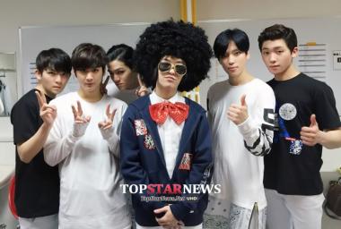 틴탑(TEENTOP), 일본 제프투어서 개그 분장 화제