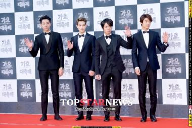 [UHD포토] 가요대축제 씨엔블루(CNBLUE), ‘女心 흔들 꽃미남밴드’