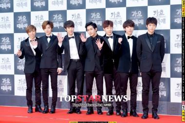 [UHD포토] 가요대축제 인피니트(INFINITE), ‘무한돌의 상큼한 포토타임’