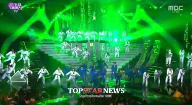 MBC‘가요대제전’ 방탄소년단-보이프렌드, 태권도 군무로 ‘시선 집중’