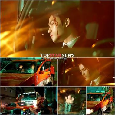 ‘스파이’ 김재중, ‘피투성이’ 열연 펼쳐… 시청자들 궁금증 ‘폭발’