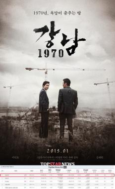 ‘강남 1970’, 개봉일 스코어 ‘최고 기록’… 관객몰이 ‘청신호’