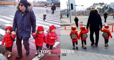 ‘슈퍼맨이 돌아왔다’ 삼둥이, 야노 시호에게 받은 모자 인증