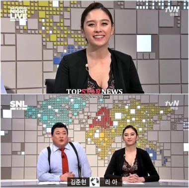 ‘SNL코리아6’ 리아, 인형 같은 외모로 첫 등장부터 ‘눈길’…‘사랑스러워’