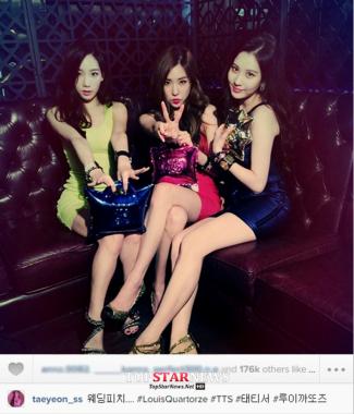 소녀시대 태티서(SNSD TTS) 태연, 티파니-서현과 함께 “웨딩피치”… ‘2D보다 예쁜 3D’