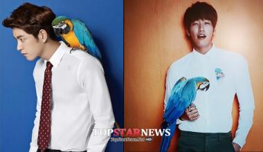 홍종현-김영광, 앵무새와 함께 ‘즐거운 시간’… ‘새가 부럽네’