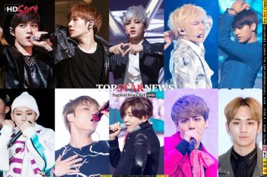 [HD Story] Sexy idols, EXO Kai – VIXX N – VIXX Leo–INFINITE Sunggyu–INFINITE L–WINNER Nam Tae Hyun–SHINee Jonghyun–SHINee Key–Block B Zico–JYJ Kim Jae