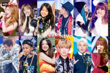 [HD story]「歌番組1位の瞬間」少女時代テティソ、EXID、AOA、BOYFRIEND、Ailee、SISTAR、B1A4、BIG BANG、VIXX、INFINITE、Apink、2NE1、B.A.P